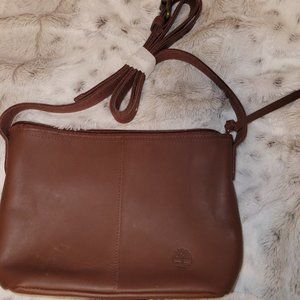 Women brown timberland purse